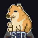 CASHDOG SER pixel sticker